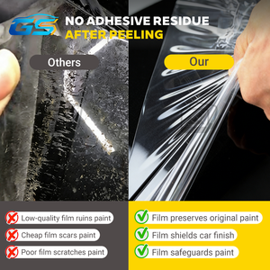 Pellicola Protettiva Trasparente in TPU PPF Idrofobica Autoadesiva Anti-Graffio per Vernice Auto - Product Image 6