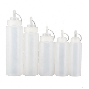 Vente directe usine – Bouteilles distributrices souples en plastique pour miel, sauces, sauces barbecue et vinaigrettes - Product Image 2