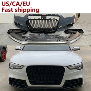 Paraurti Anteriore Stile RS5 con Griglia per <span class=keywords><strong>Audi</strong></span> A5 S5 B8.5 2012-2016, Kit Carrozzeria per Auto USA 2012-2015 A5 S5 8T - Product Image 2