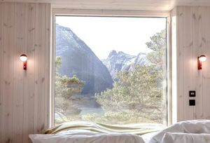 Casetta di tronchi di montagna innevata <span class=keywords><strong>Minimal</strong></span> Chic da sogno casa in legno pesante con montaggio modulare 150m Area Base per luoghi di vacanza - Product Image 6