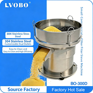 Cribadora Rotatoria Industrial para Separación por Vibración, Máquina Clasificadora, Criba Vibratoria para Polvo, Ahorro de Espacio D - Product Image 1