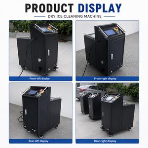 Machine de nettoyage au jet de <span class=keywords><strong>glace</strong></span> sèche CO2 commerciale 60 kg/h, certifiée ISO, unité complète avec <span class=keywords><strong>buse</strong></span> et pièces de rechange pour moules - Product Image 4