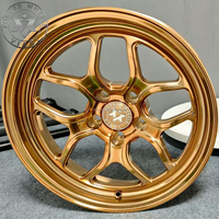 Jantes avant forgées Viaol Drag Racing 15x3.5 17x3.5 17x4.5 compatibles avec Ford Mustang Gen Camaro Nissan Toyota Supra Mazda