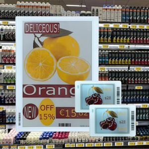 Nuevo diseño 3,5 "Esl Etiqueta electrónica digital Precio para Asset Iot Solution System Led Light Esl Price Tag Display Live - Product Image 6