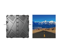 Écran LED 960x960 pour extérieur, armoire en aluminium moulé sous pression, maintenance avant et arrière, podium de défilé de mode