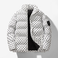 Yingquanz Manteau d'Hiver Homme Personnalisé avec Logo Rembourré Coton Coupe-Vent Noir, Veste pour Hommes Fournisseurs Assurance Commerciale