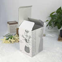 Boîte d'emballage en carton ondulé imprimée sur mesure, laminée mate, pour les produits de chauffage et d'extraction d'air de salle de bain à domicile