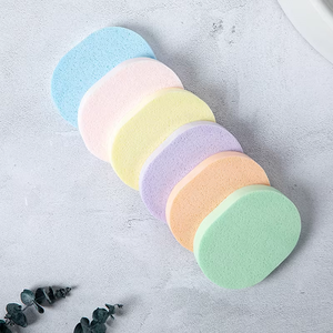 ฟองน้ำเช็ดหน้าแบบนุ่มใช้ซ้ำได้ฟองน้ำสำหรับทำความสะอาดผิวหน้า - Product Image 4