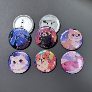 Pins Personalizados de Alta Definición con Personajes de Anime Japonés, Insignias Intercambiables, Pins de Movimiento de Anime, Botones de Metal - Product Image 4