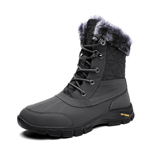 Botas de <span class=keywords><strong>Nieve</strong></span> Térmicas de Lona hasta <span class=keywords><strong>la</strong></span> Rodilla para Hombre, Forradas de Felpa, Impermeables, para Clima Frío Extremo <span class=keywords><strong>en</strong></span> <span class=keywords><strong>la</strong></span> Montaña - Product Image 2