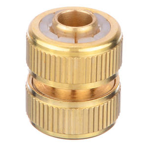 Juego de conectores macho y hembra para manguera de jardín, accesorio de conexión rápida, rosca fina de 2/1 pulgadas, latón sólido, 4/3/4 Uds. - Product Image 3