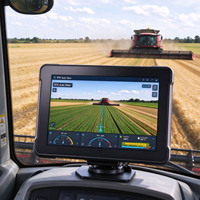 Tablette robuste Android 13 RTK AT-10A Pro 10,1 pouces pour tracteur agricole avec bus CAN RS232, AHD, RJ45, GPIO, sortie d'alimentation ACC