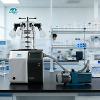 Lyophilisateur automatique SCIENTZ-12NDD de type cloche pour laboratoire commercial et domestique, matériel de laboratoire