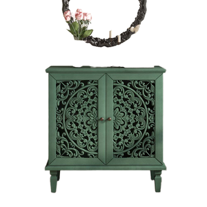 American Furniture 2-Door 3-Drawer <b>Cabinet</b> for <b>Bedroom</b> Living Room Study Home Bar Wine Cellar with Solid Wood and MDF Leg - Product Image 1