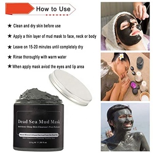 Masque de boue de la mer morte <span class=keywords><strong>pour</strong></span> le visage <span class=keywords><strong>Produit</strong></span> de beauté du corps <span class=keywords><strong>pour</strong></span> le contrôle de l'huile Le <span class=keywords><strong>nez</strong></span> élimine les points noirs rétrécit les pores Nettoyage en profondeur Soins de la peau - Product Image 3