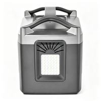 Stations d'alimentation portables sans radio d'urgence 768WH, batterie lithium-ion, produits d'énergie solaire avec panneaux solaires pour le camping et la maison
