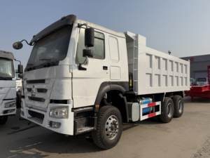 Truk Dump Sinotruck Howo 6x4 10 Roda Kamera Belakang 40 Ton Tipper Diesel Euro <span class=keywords><strong>2</strong></span> Segmen Mini Truk Kiri Baru Harga Murah - Product Image 5