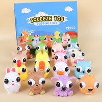 Jouet à presser anti-stress avec yeux qui sortent, Koala et Lapin, personnalisable