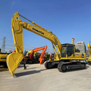 Pelles sur chenilles Komatsu PC450 d'occasion de vente bon marché Pelles sur chenilles japonaises de 45 tonnes moins utilisées - Product Image 4