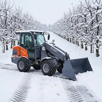 Hocheffizienter Teleskop-Radlader KL912T, 1000 kg Traglast, 0,6 m³ Schaufel, Yanmar-Motor für Landwirtschaft, Obstgarten und Garten