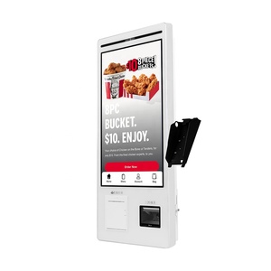 Fast Payment Reduce Queuing 23.8'' Wall-mounted Payment Kiosk With Cash Acceptor in Hospital Hotels - Product Image 1