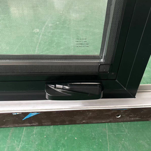Cổ điển phong cách Mỹ Crank hoạt động Vinyl casement Windows Đen uPVC Khung dễ dàng làm sạch nghiêng trong Sash bền - Product Image 5
