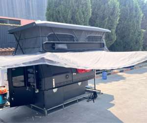 Remorque de camping moderne <span class=keywords><strong>en</strong></span> aluminium léger pour pick-up, pliable et mobile, avec design pop-up étanche pour le camping <span class=keywords><strong>en</strong></span> tout-terrain - Product Image 5