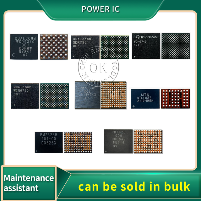 Power IC PM7325 PM7325B PM7350C WCD9370 SDR735 WCN6750 6740 MT6315FP power management ic