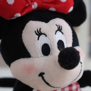 2 Stili di Peluche Chef Mickey e Minnie, Giocattoli Imbottiti <span class=keywords><strong>Disney</strong></span> con Design dell'Grembiule, Decorazione per Divano, Regalo per Coppie - Product Image 4