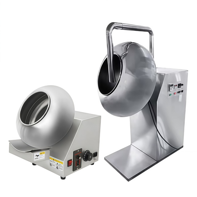Low Price Peanut Chocolate Bean Sugar Coating Machine Gummy Candy Sugar Coating Machine