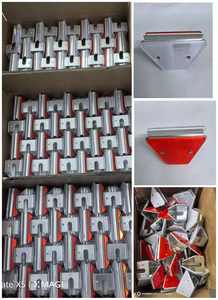 Delimitador de Carreteras Reflectante Trapezoidal de Aluminio, Poste de Seguridad para Carreteras con Clasificación IP68 - Product Image 3