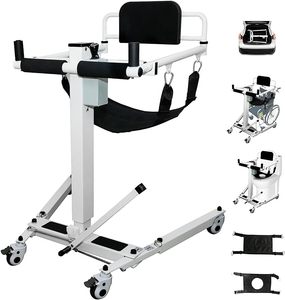 Máquina de Transferencia Eléctrica Plegable Portátil, Capacidad de 120 kg, Asientos de Coche, Transporte de Sillas de Ruedas, Elevador, Silla Cómoda para Discapacitados - Product Image 1
