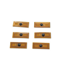 FPC Tag mikro 13.56mhz RFID HF anti-logam 213 215 216 Tag HF UHF FPC Label untuk manajemen industri dapat ditulis ulang Label UID