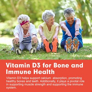 Gomitas de Vitamina D3 OEM ODM con Vitamina D3 que Ayudan a la Absorción de <span class=keywords><strong>Calcio</strong></span>, Promoviendo <span class=keywords><strong>Huesos</strong></span> y Dientes Saludables - Product Image 4