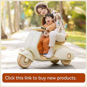 Sepeda motor mainan anak-anak, sepeda motor mainan besar dapat diisi ulang 12V dengan pendidikan dini bayi roda tiga listrik - Product Image 5