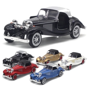 Coche Clásico de Metal a Escala 1:32, Modelo 500K Hardtop, Juguete Welly, Nuevo en Caja con Ventana, Embalaje para Exportación - Product Image 5