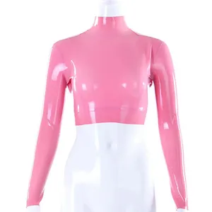 Latex Rubber Gummi Maskerade Koele Transparante Shorts Met Schede Maat Xs ~ Xxl