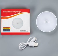 Lumière de placard intelligente rechargeable facile à installer, aimant LED, lumière de placard à détecteur de mouvement, lumière de garde-robe pour la décoration de la maison