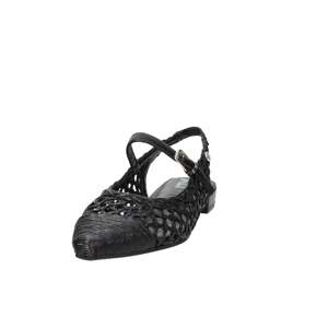 Xti Donna Slingback <b>Flat</b> Black 39 2 Cm Heel <b>Pointed</b> <b>Toe</b> Mesh Design - Product Image 5