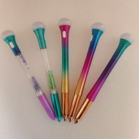 Stylo lumineux LED OEM, stylo UV à capuchon, stylo lumineux, stylo neutre LED suspendu