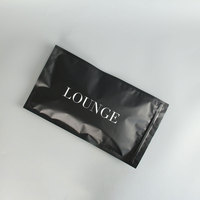 Sac d'emballage mat imprimé avec logo personnalisé, fermeture éclair refermable pour boxers, caleçons, sous-vêtements, vêtements pour hommes