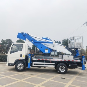Camión con Plataforma de Trabajo Aéreo HOWO 4x2, Altura de Trabajo de 28 m, Capacidad de Carga de 200 kg, Camión con Elevador Aéreo - Product Image 4
