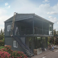 Maison Préfabriquée à Conteneur Extensible Vente en Gros Chine Conteneur Pliable 40 Pieds à Panneau Sandwich
