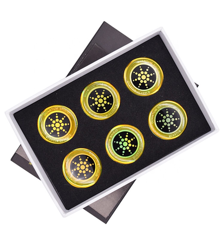 Скалярная энергосберегающая микросхема для сотового телефона, 5G, комплект наклеек для защиты от излучения