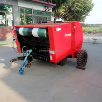 Mini presse à foin ronde Offre Spéciale tracteur agricole automatique à prise de force avec filet enveloppant l'équipement agricole supérieur