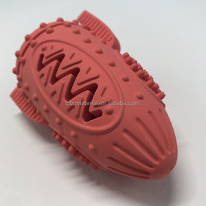 Çevre dostu Pet köpek interaktif silikon kauçuk besleme yavaş besleyici diş temizleme kaçak oyuncak - Product Image 2