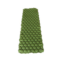 Matelas de couchage gonflable rectangulaire d'extérieur le plus vendu à l'international, en nylon 40D TPU découpable et léger pour le camping