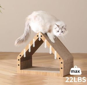 Casa de gato de fieltro universal para árbol de gato de cuatro estaciones moderna con tablero de garra vertical cama sofá juguete para rascar para gatos y perros - Product Image 5