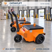 Tracteur électrique 2,5t 3,5t 4,5t, machine de remorquage alimentée par batterie, tracteur à conducteur marchant avec certification CE