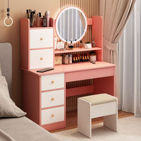 Ensemble Chaise et Coiffeuse de Luxe pour Chambre à Coucher – Table de Maquillage Haut de Gamme